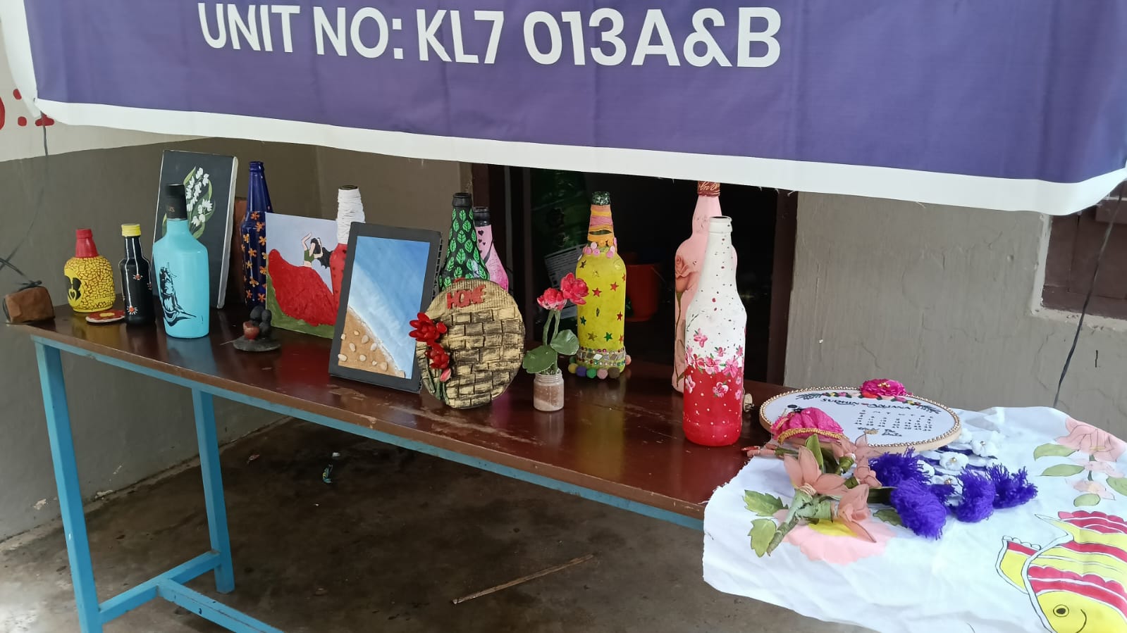 World Youth Skill Day – Craft works exhibition
