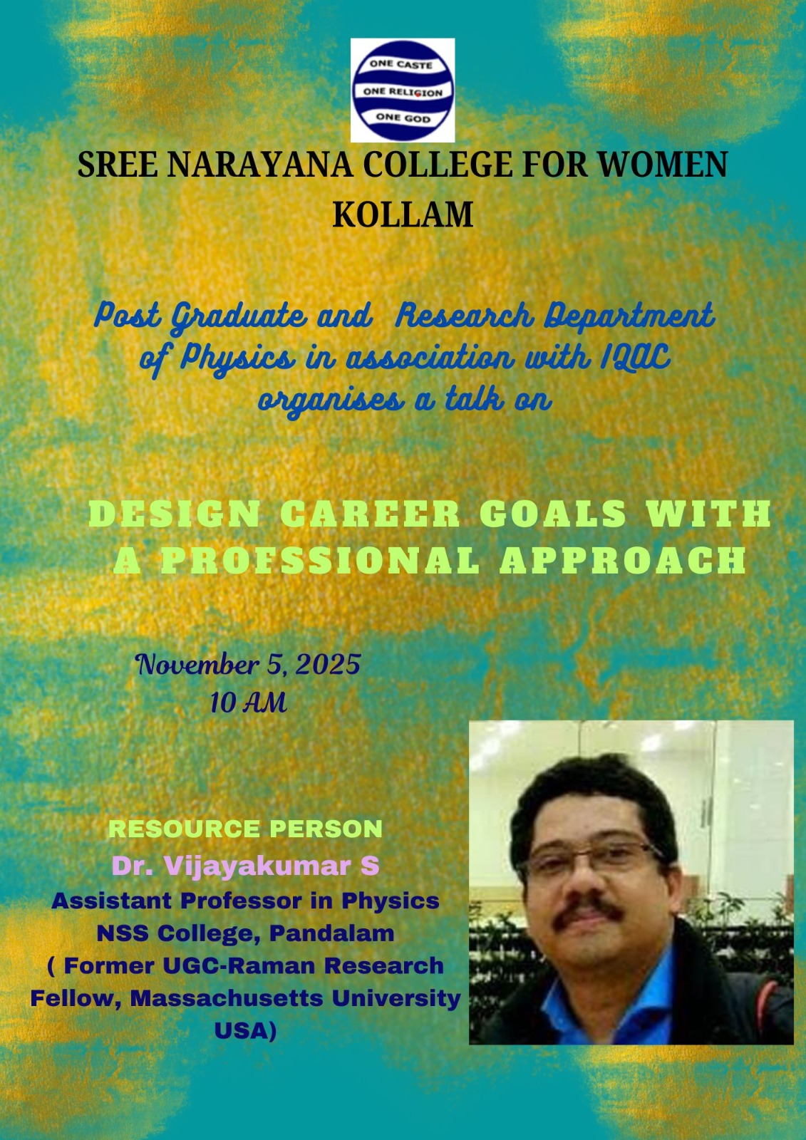 Career orientation programme for physics chemistry and mathematics