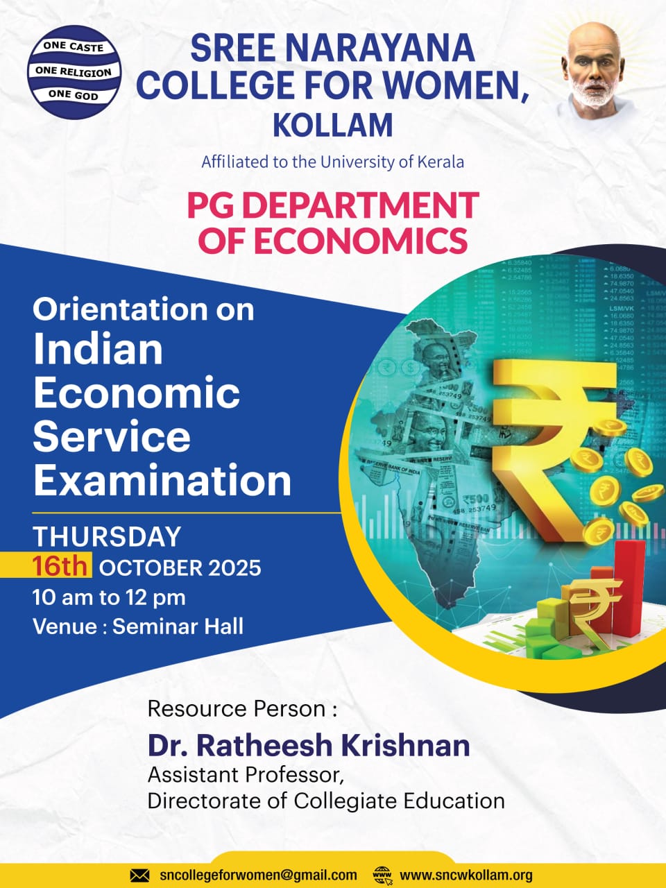 Orientation on Indian Economic Service Examination
