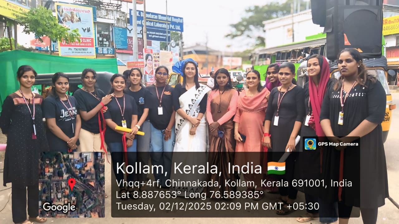 NSS Flash Mob Against Domestic Violence