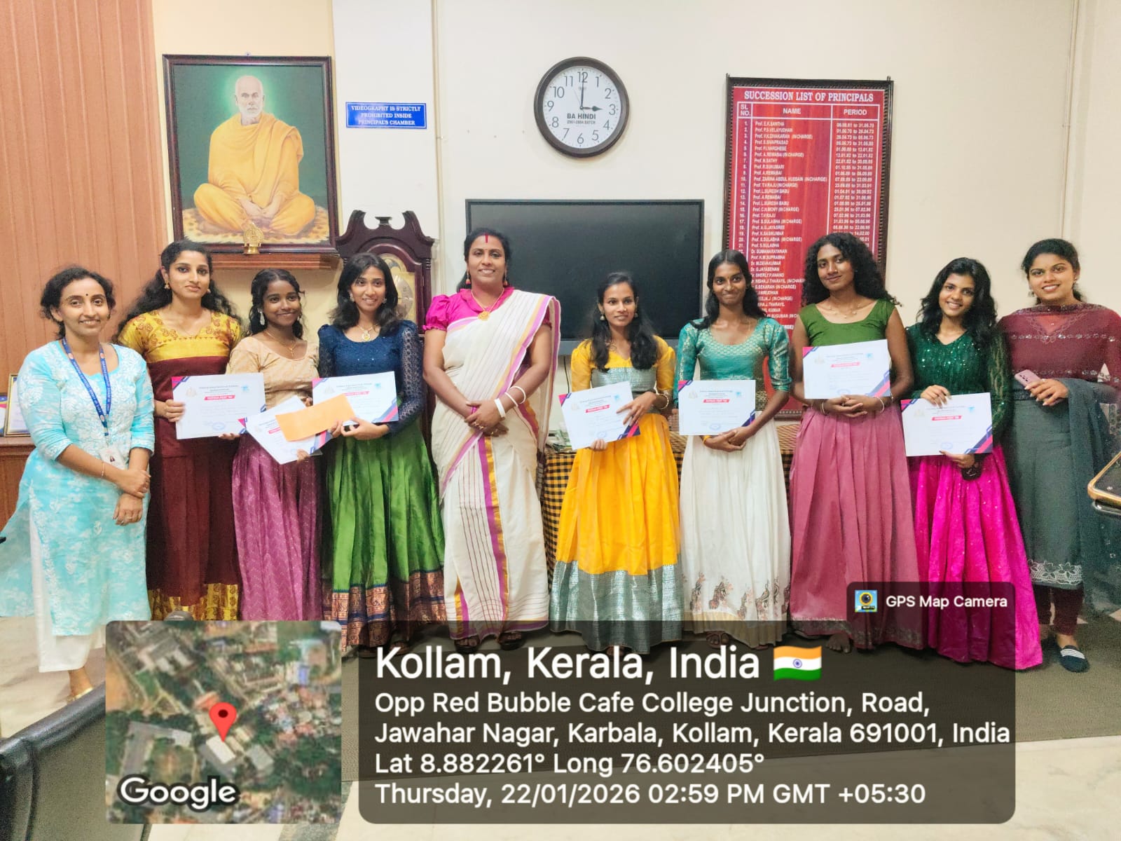 Fatima Fest 2026 – Group Song Competition – 1st Prize( I BA Music)