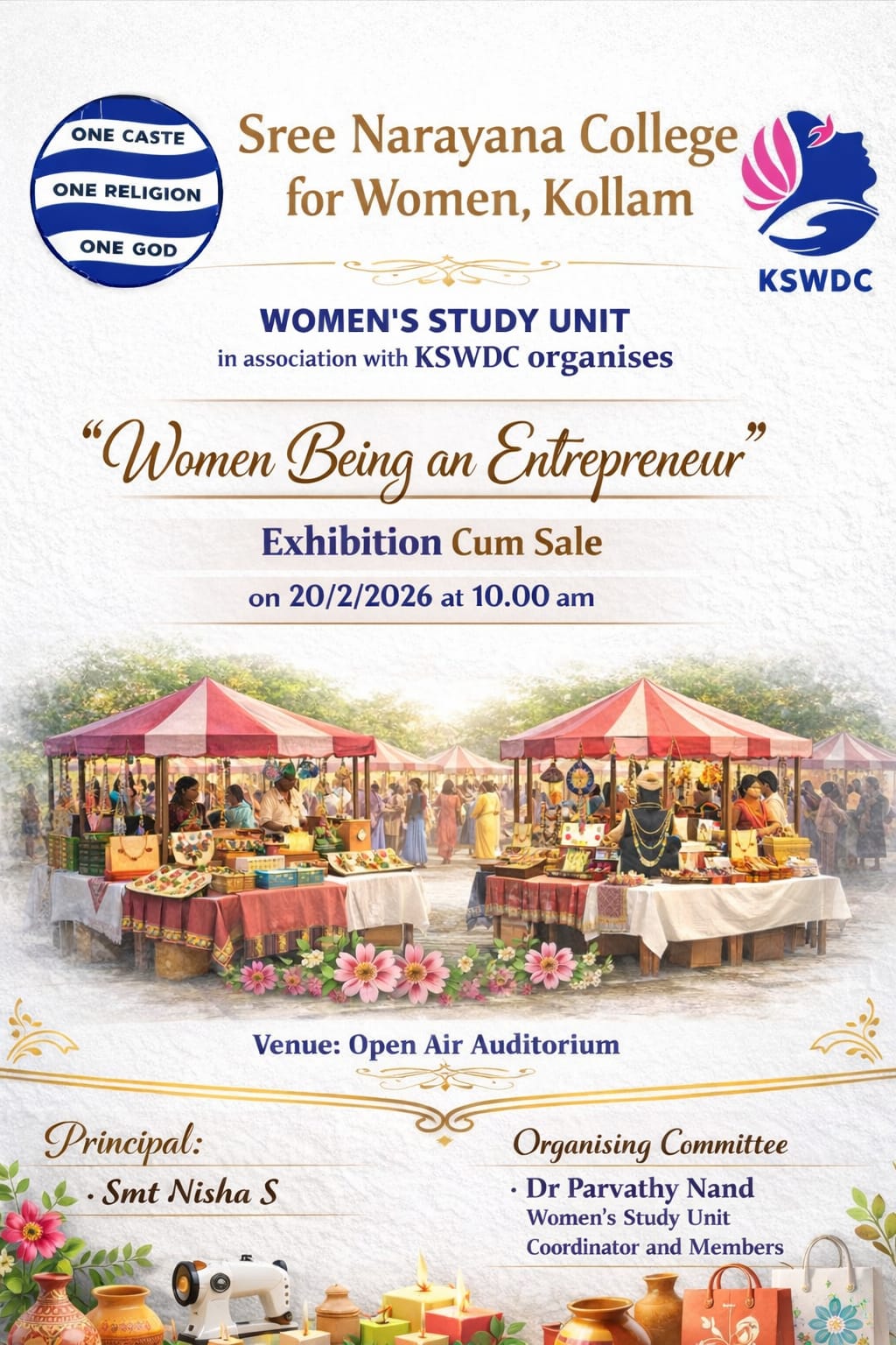 Women Being an Entrepreneur – Exhibition Cum Sale