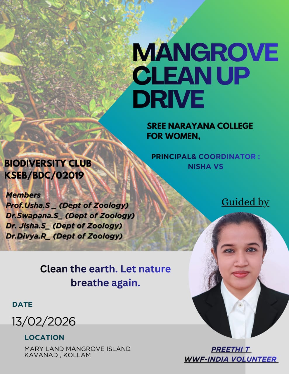 Mangrove Cleanup Drive