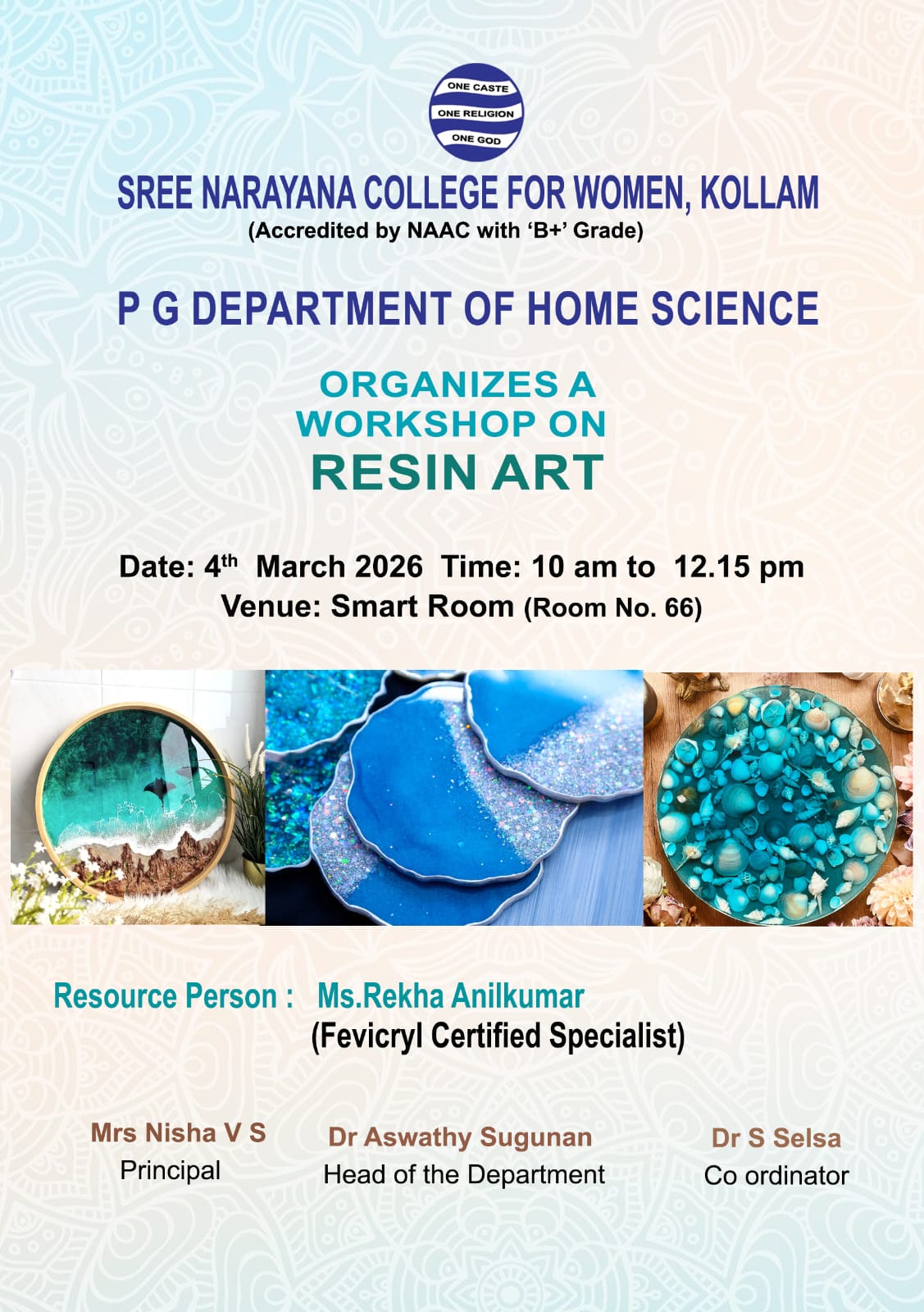 Workshop on Resin Art