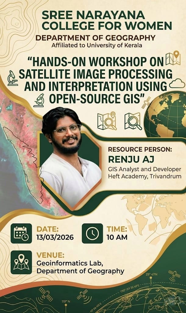 Hands-on Workshop on Satellite Image Processing and Interpretation Using Open-Source GIS