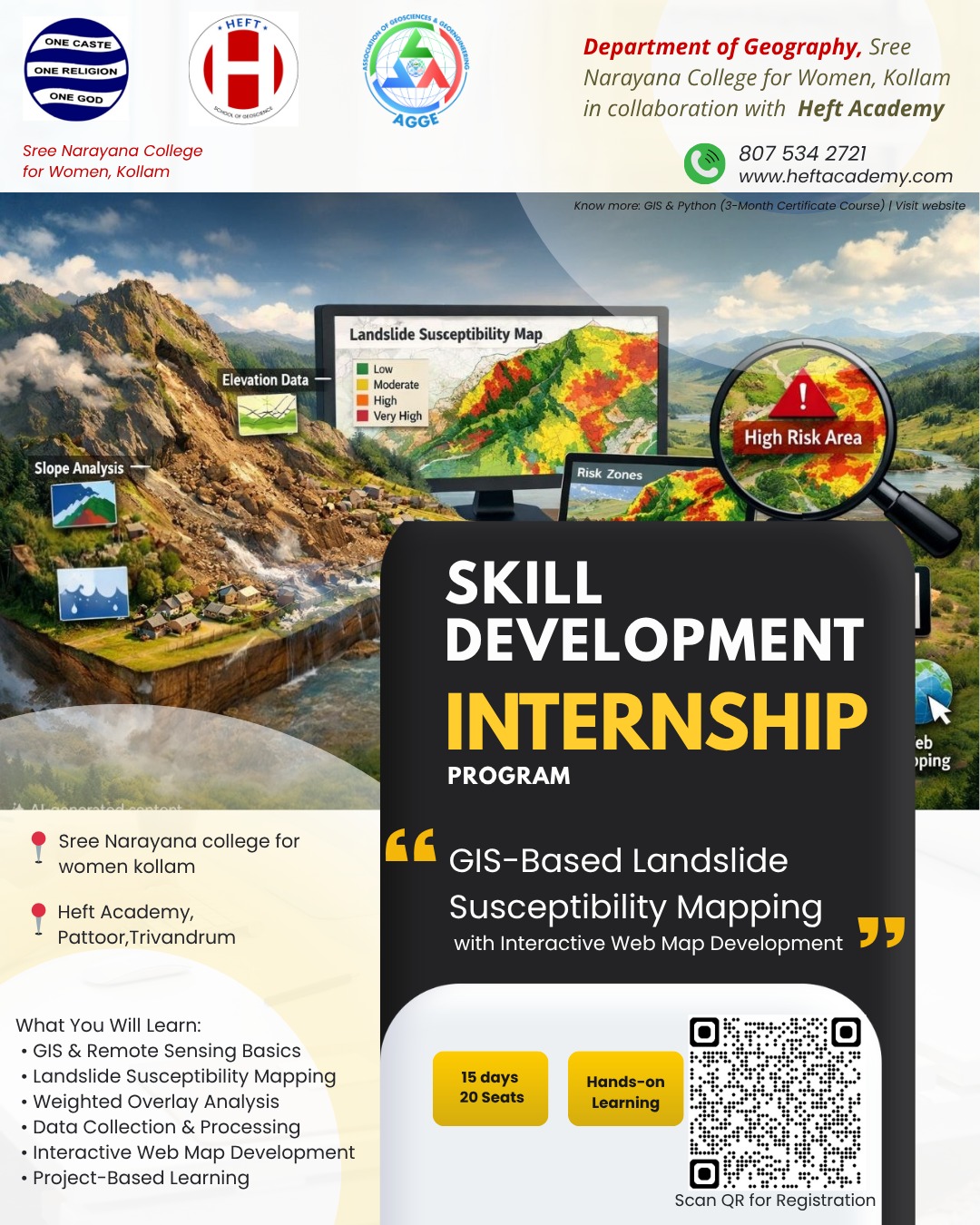 Skill Development Internship Program – Geography
