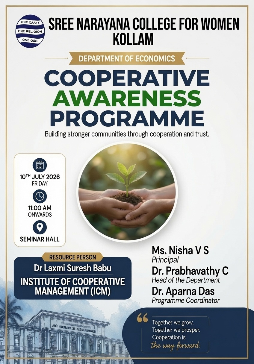Cooperative Awareness Programme – Department of Economics