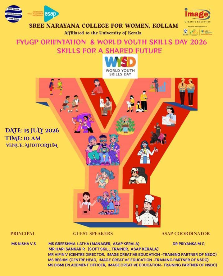 FYUGP Orientation & World Youth Skills Day 2026 – Skills for a Shared Future