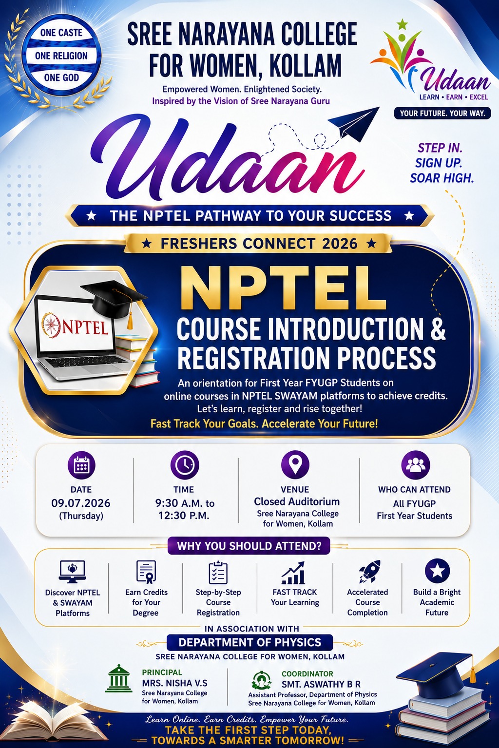 Udaan – NPTEL Course Introduction & Registration Process | Freshers Connect 2026