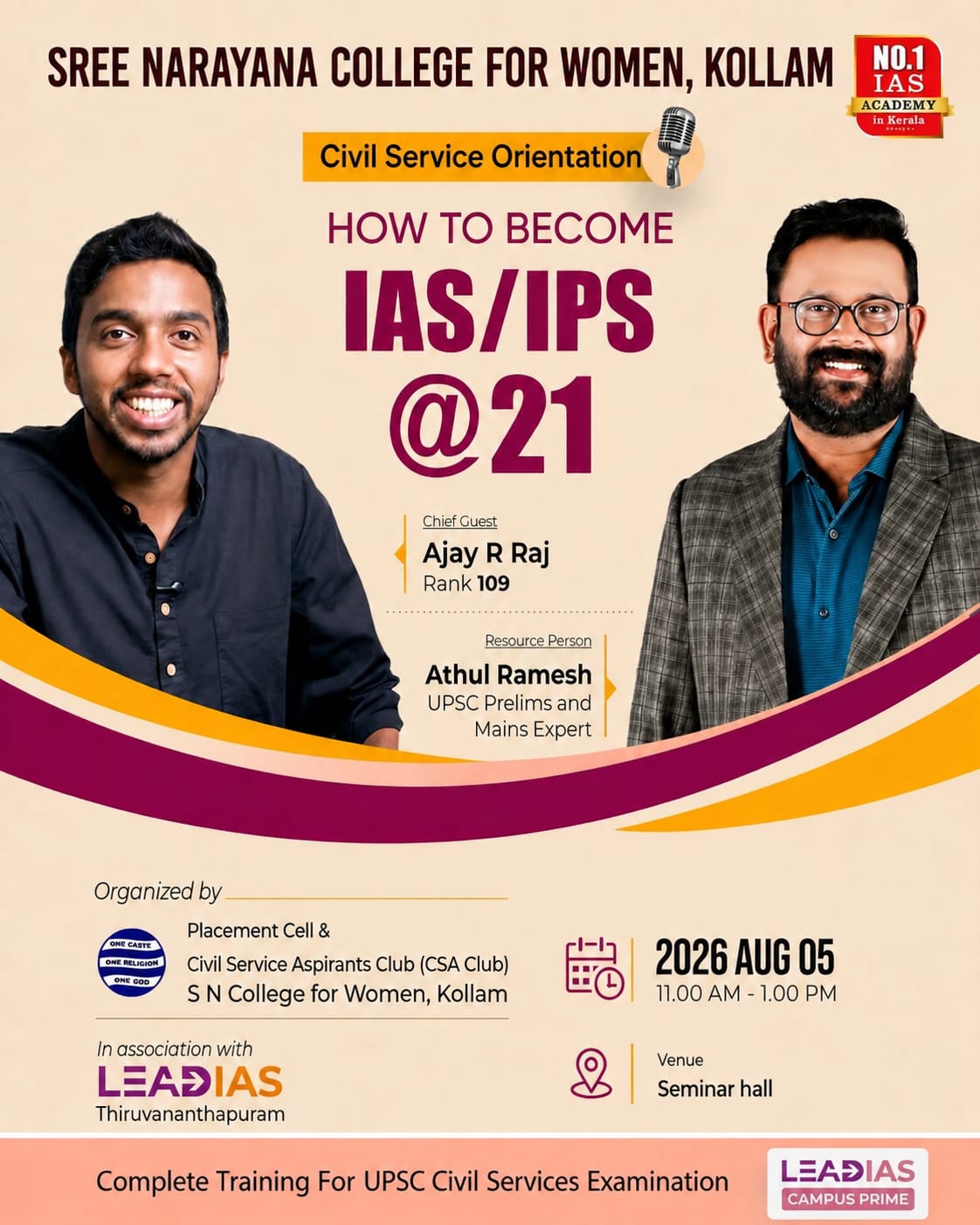 How to Become IAS/IPS @ 21 – Civil Service Orientation