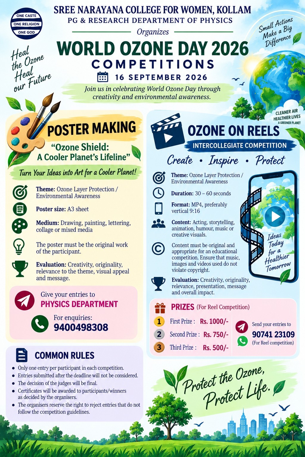 World Ozone Day 2026 – Competitions