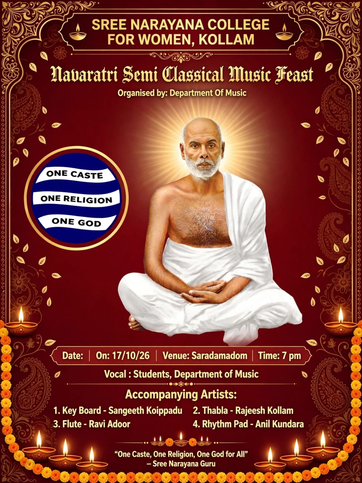 Navaratri Semi Classical Music Feast
