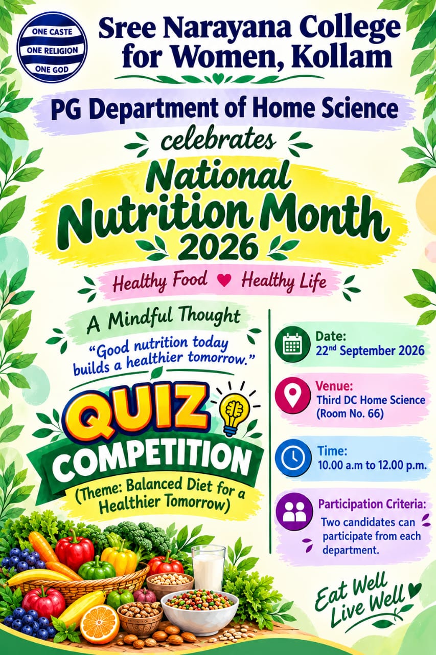 National Nutrition Month 2026 – Quiz Competition